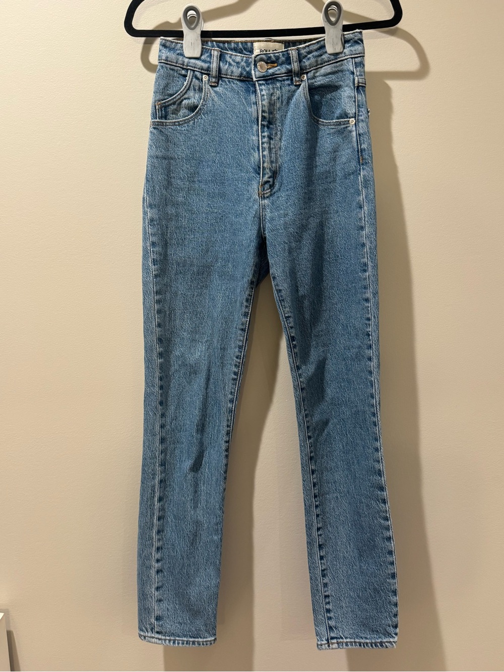 Rolla's Dusters High Rise Slim Jeans Medium Wash Blue Size 26